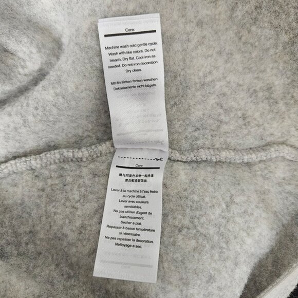 Smartwool Hudson Trail Fleece Anorak Grey Jacket Size XS - Picture 11 of 12